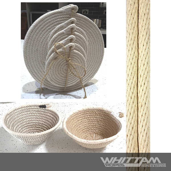 craft cotton spiral braidedsash cord